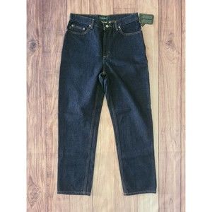 NWT Lauren Ralph Lauren Sz.10 30x29 Women Classic Straight Slimming Blue Jeans